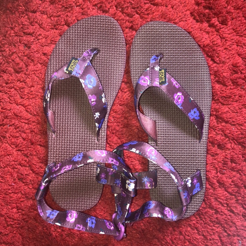 Teva Original Satin Floral Sandal